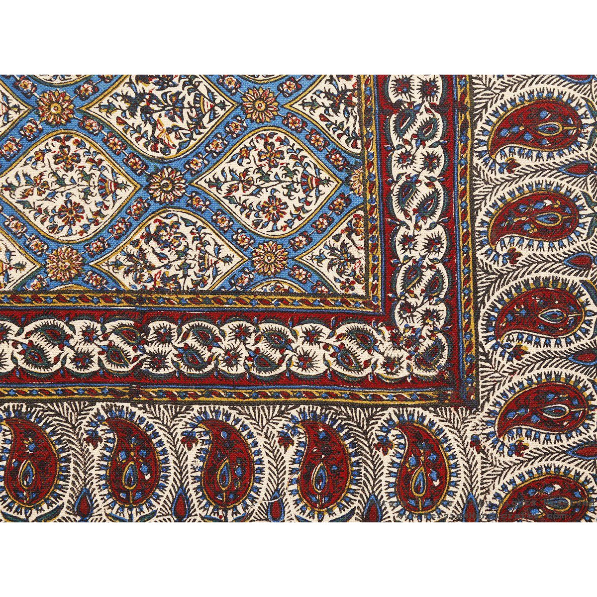 Persian Tapestry (Ghalamkar) Tablecloth HGH3703 Persiada